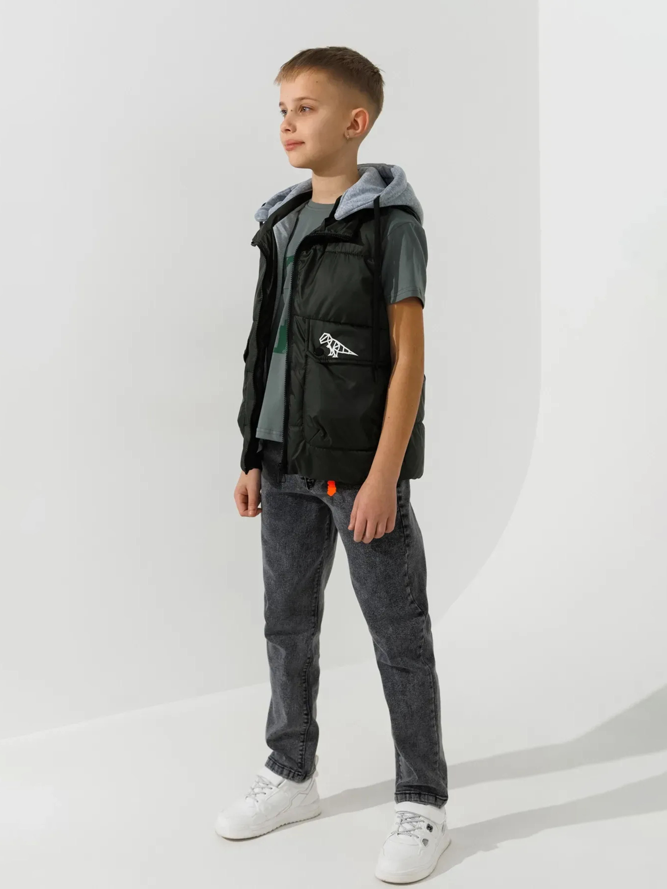 Жилет з утеплювачем Dinomin модель 2000990868718 Фото