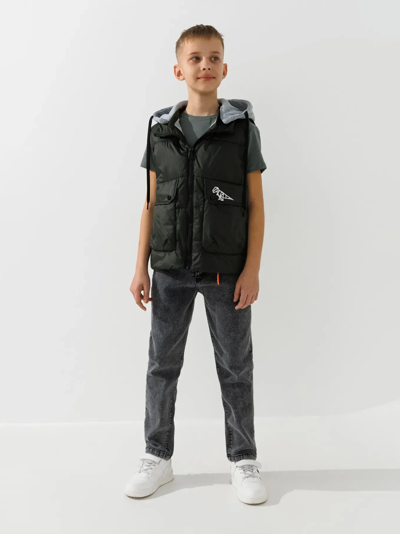 Жилет з утеплювачем Dinomin модель 2000990868718 Фото