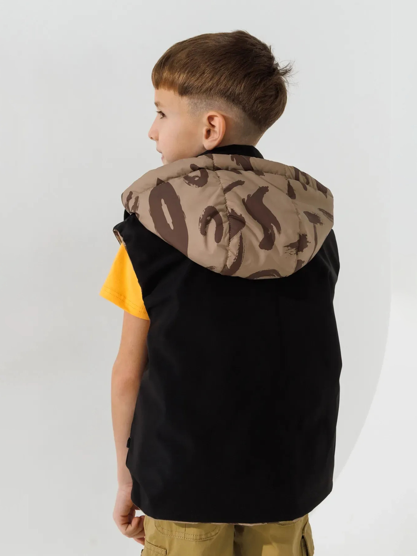 Утеплений жилет Dinomin модель 2000990868602 Фото