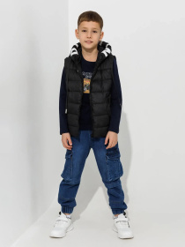 Утеплений жилет Dinomin модель 2000990868640 Утеплений жилет Dinomin модель 2000990868640 Фото