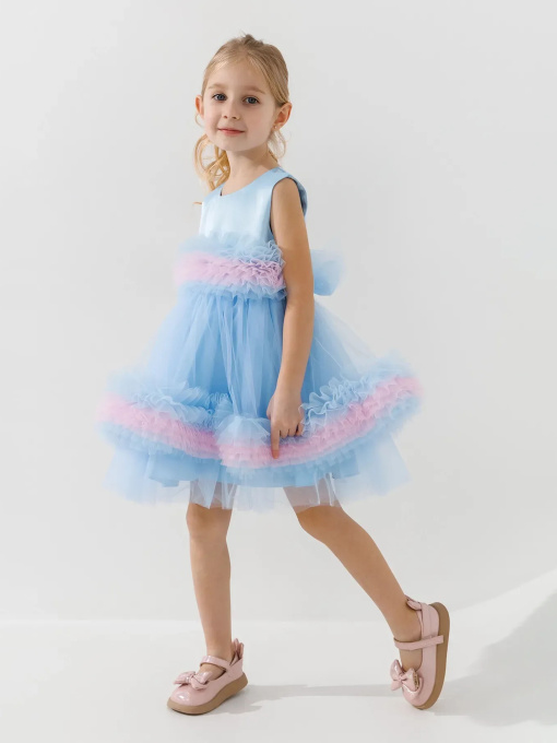 Платье мини Dinomin модель 2000990887108 Фото