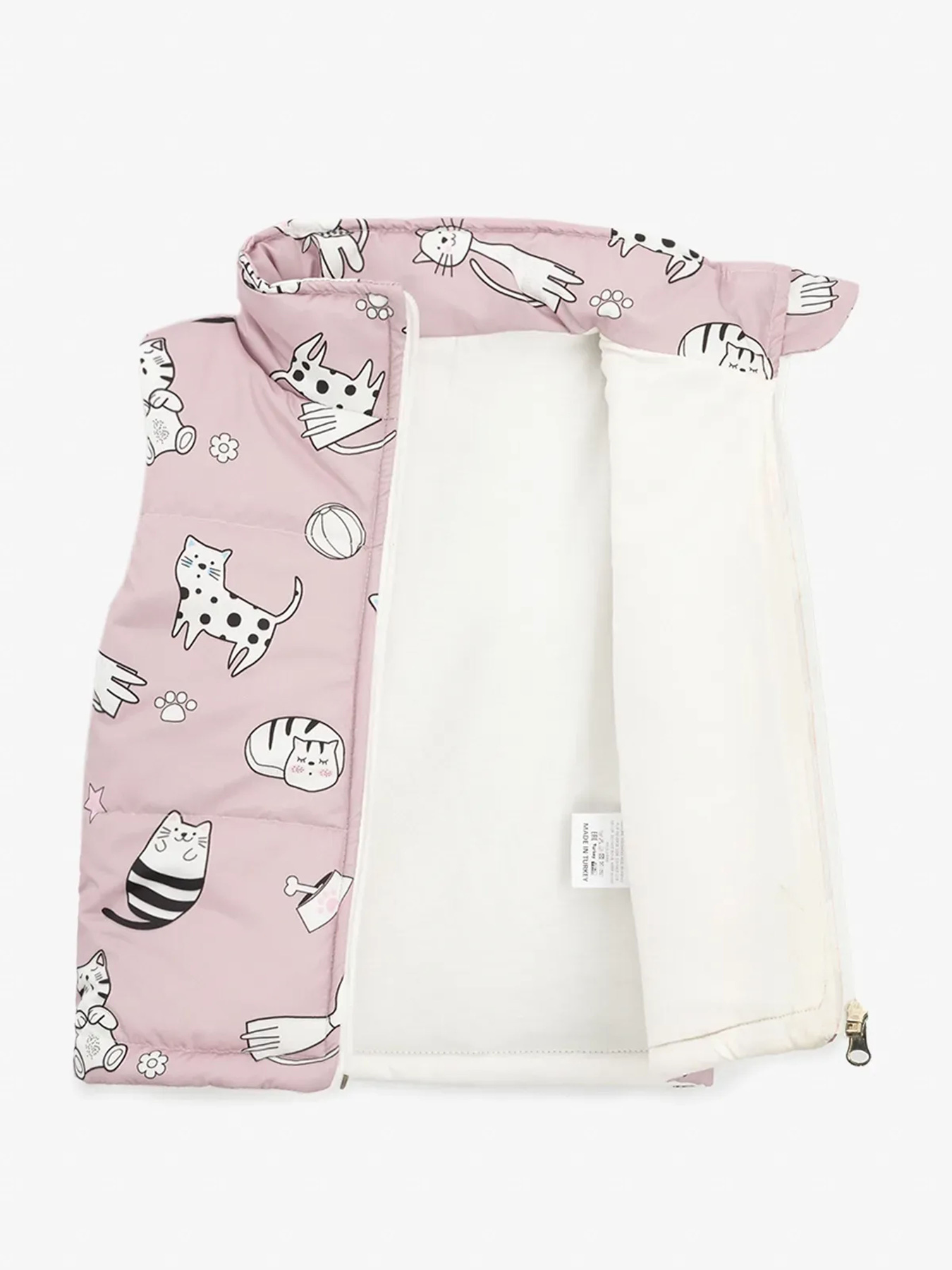 Утепленный жилет Dinomin модель 2000991019416 Фото