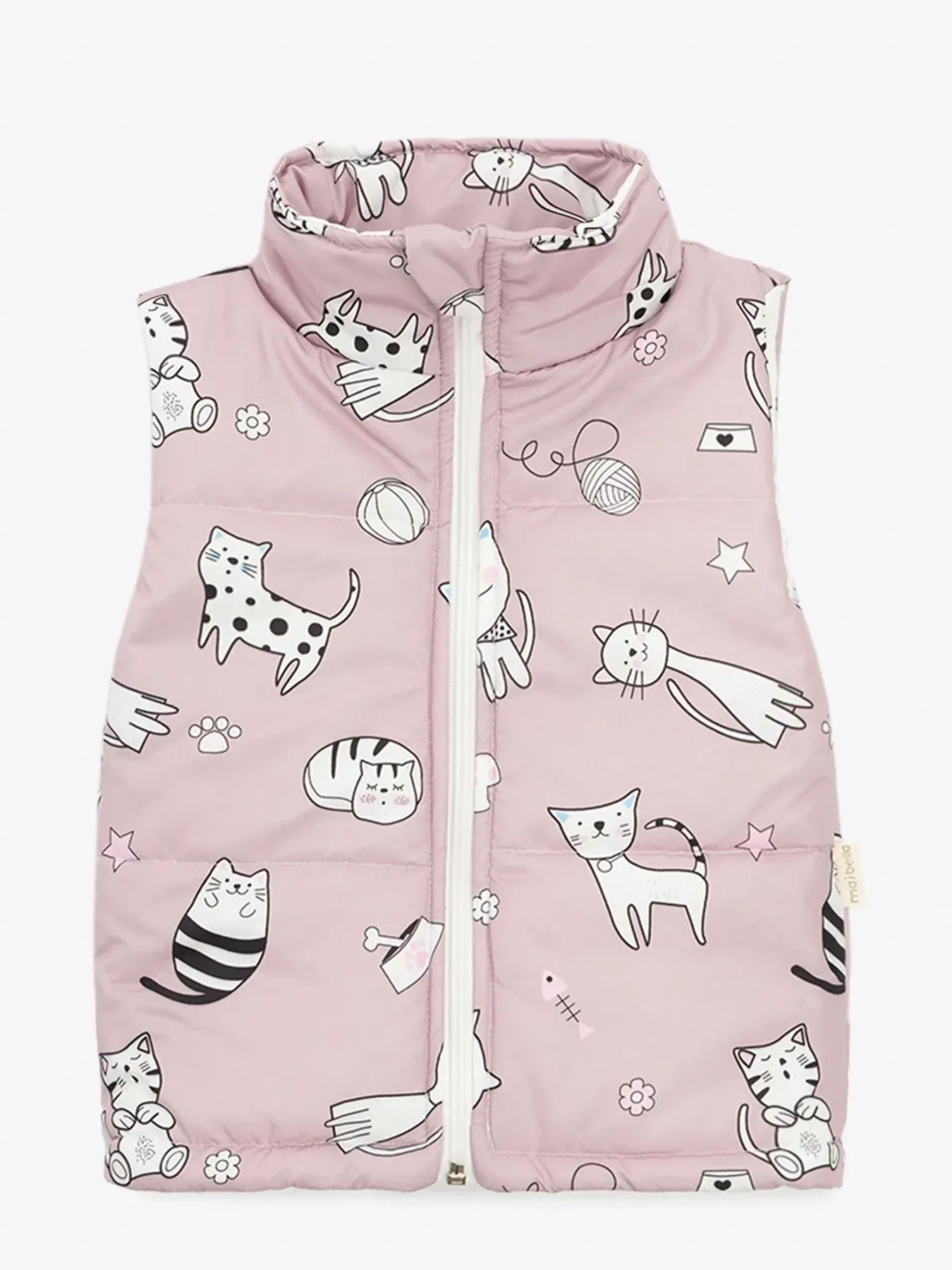 Утепленный жилет Dinomin модель 2000991019416 Фото