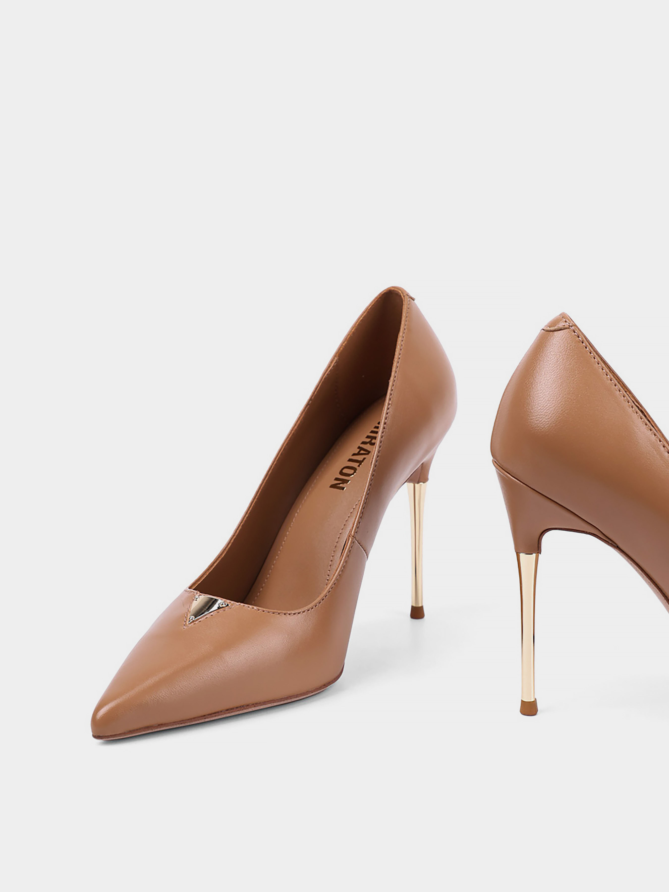 Туфли на каблуках MIRATON модель 2401-02 Фото