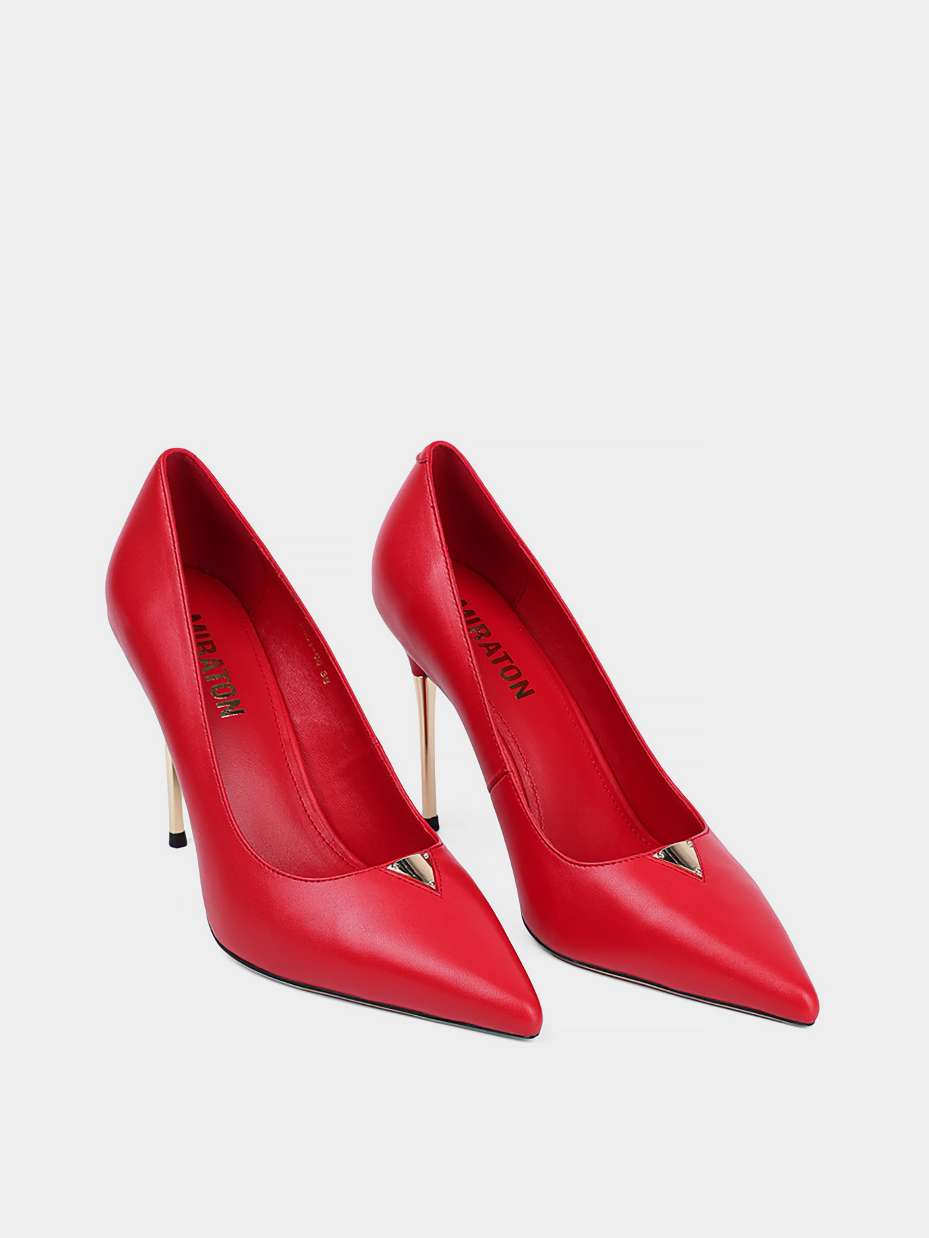 Туфли на каблуках MIRATON модель 2401-05 Фото