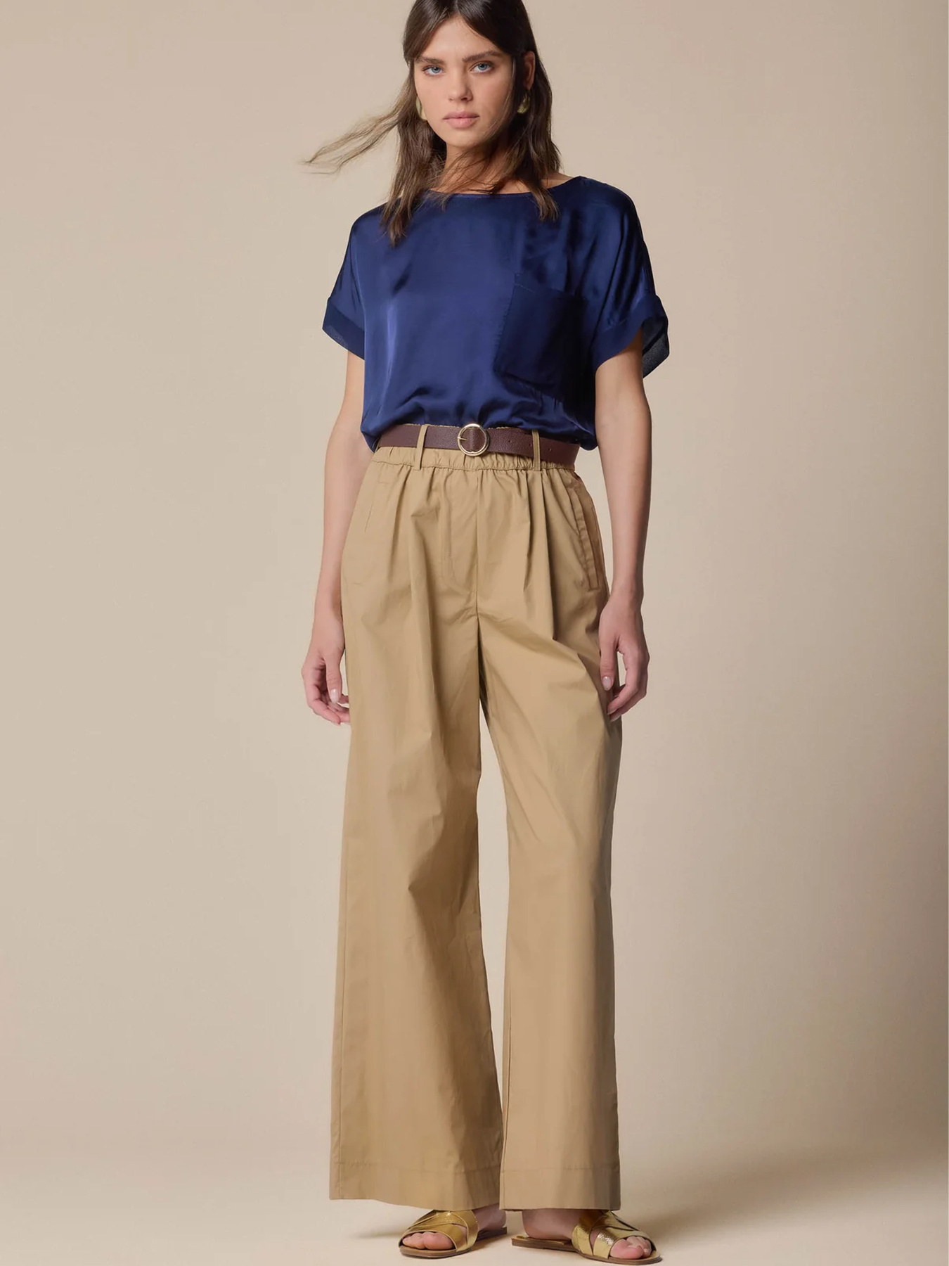 Штани палаццо KOCCA модель P25PPF5798ABUN40001 Фото