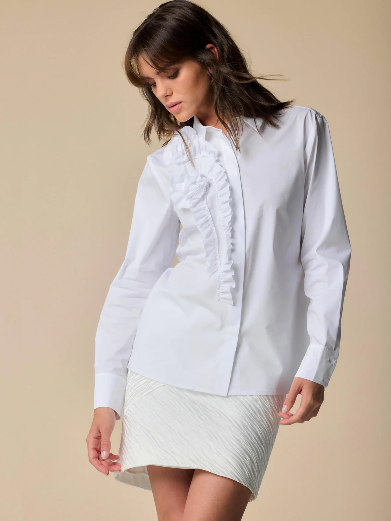 Рубашка повседневная KOCCA модель P25PCM5588ABUN60001 Фото