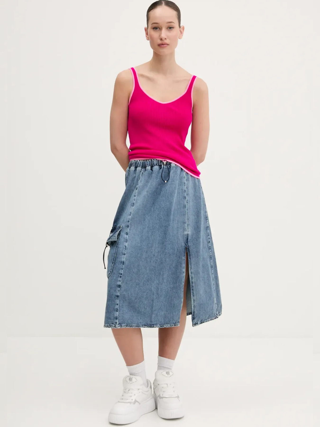 Джинсова спідниця Moschino модель 251K2A010737211294 Фото