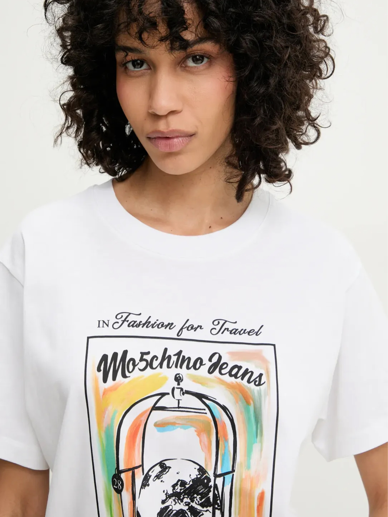 Футболка Moschino модель 251K2A071637322001 Фото