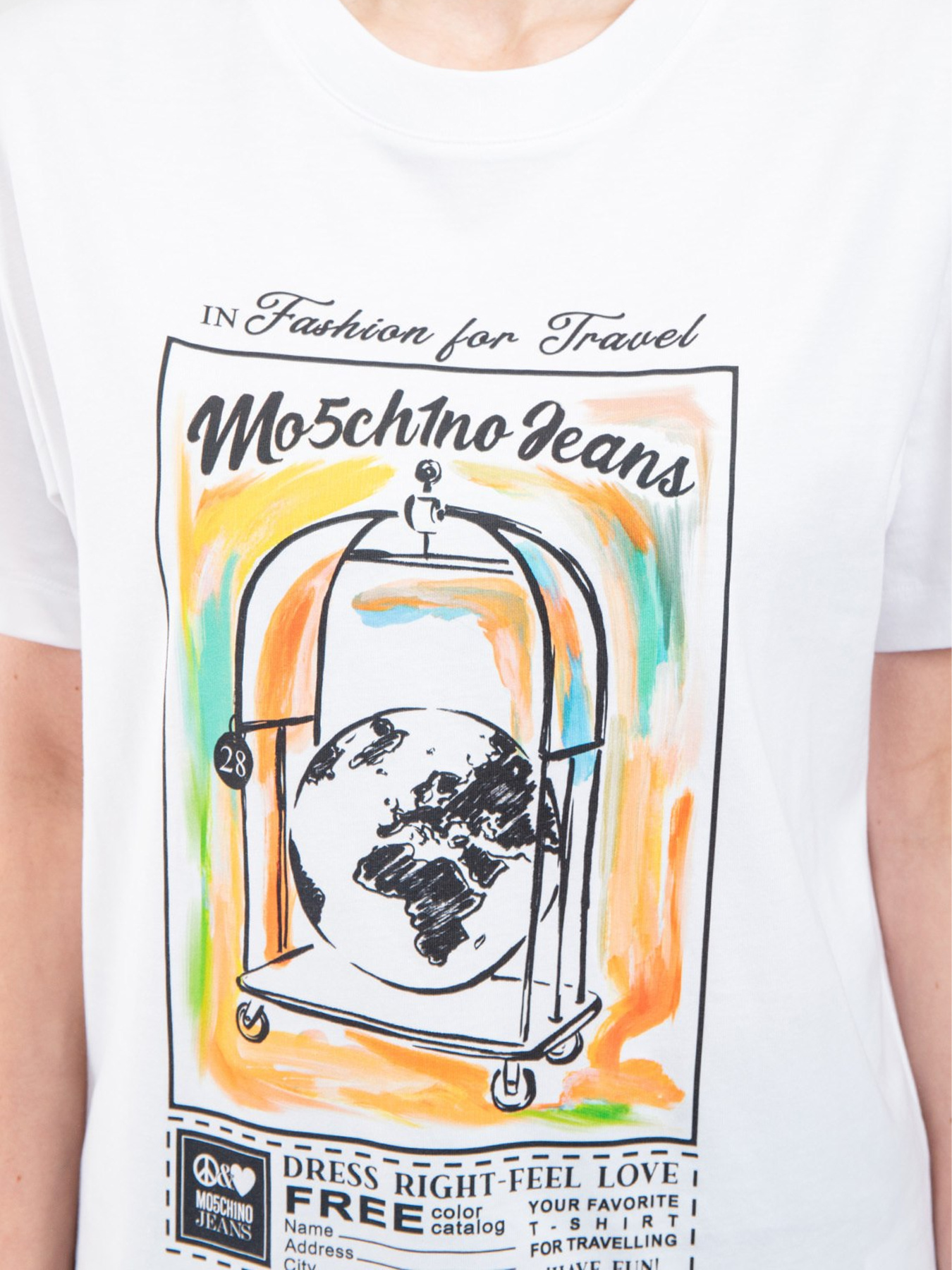 Футболка Moschino модель 251K2A071637322001 Фото