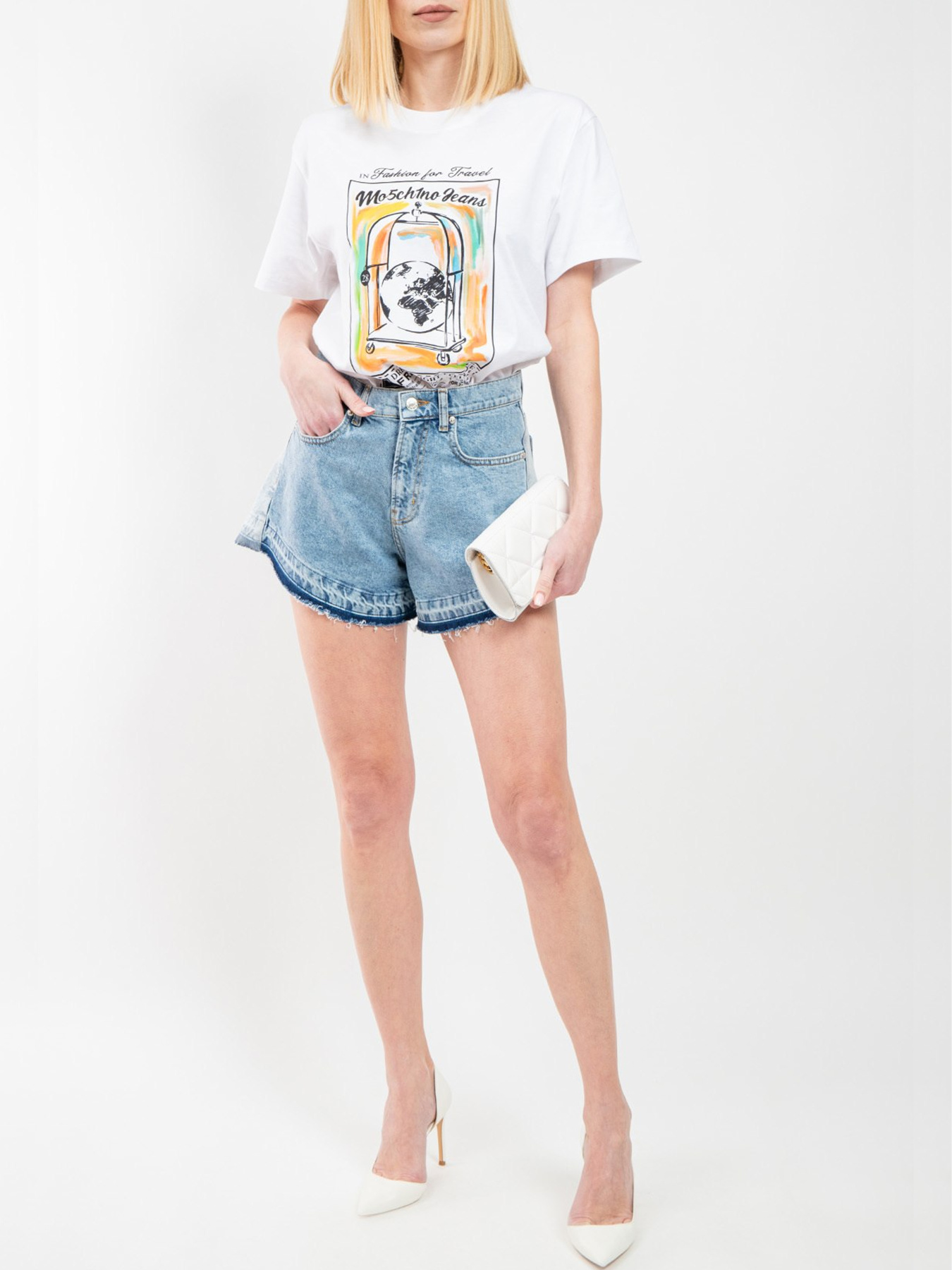 Футболка Moschino модель 251K2A071637322001 Фото