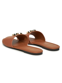 Шлепанцы Moschino модель JA28161G0MIA0201 Фото