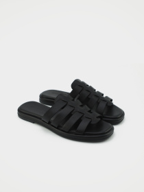 Шлёпанцы URBAN TRACE модель 024-098-1-3289-Black Шлёпанцы URBAN TRACE модель 024-098-1-3289-Black Фото