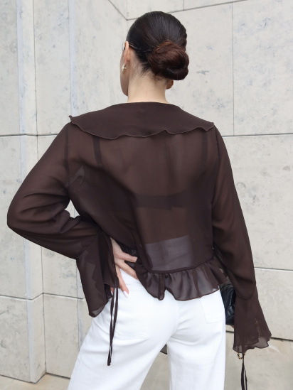 Блуза Jadone Fashion модель Blouse_Camellia_chok — фото - INTERTOP