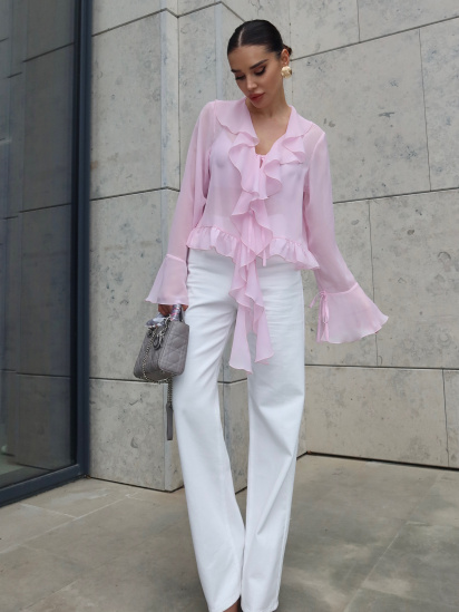 Блуза Jadone Fashion модель Blouse_Camellia_rozeva — фото 4 - INTERTOP