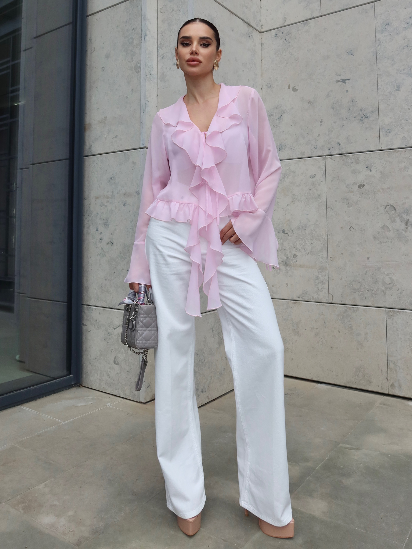 Блуза Jadone Fashion модель Blouse_Camellia_rozeva Фото