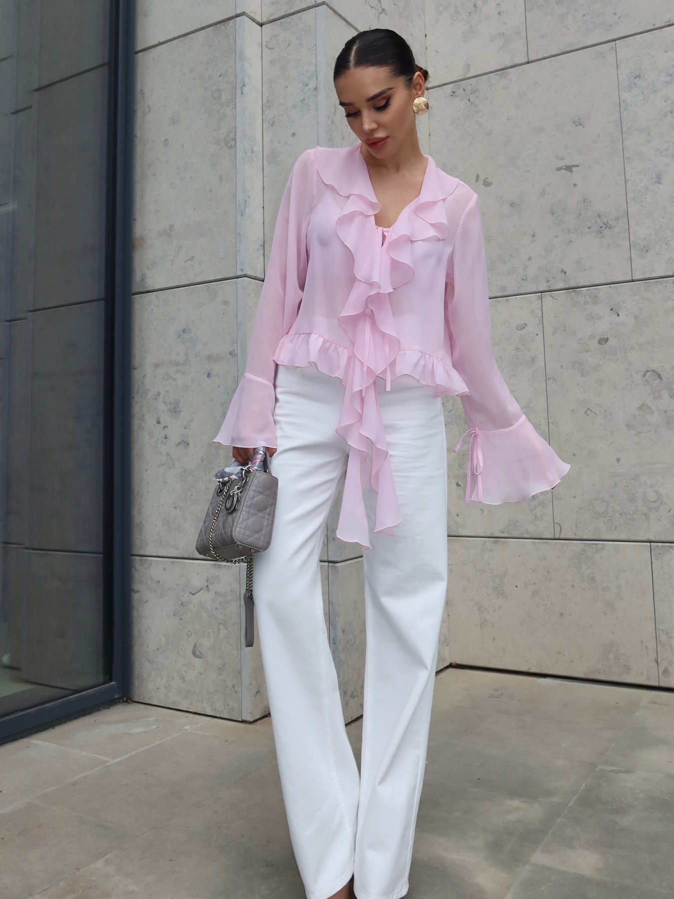 Блуза Jadone Fashion модель Blouse_Camellia_rozeva Фото