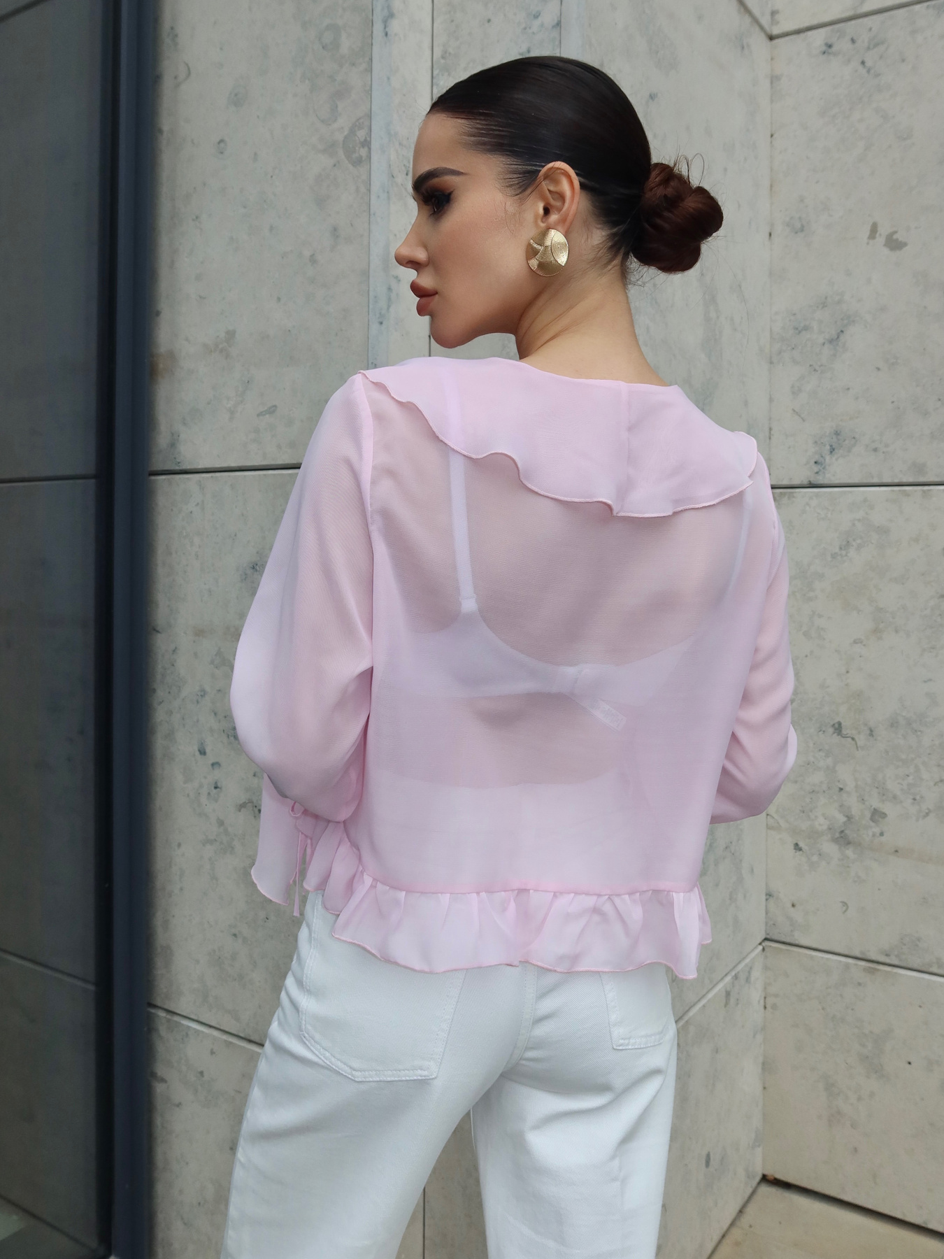 Блуза Jadone Fashion модель Blouse_Camellia_rozeva Фото