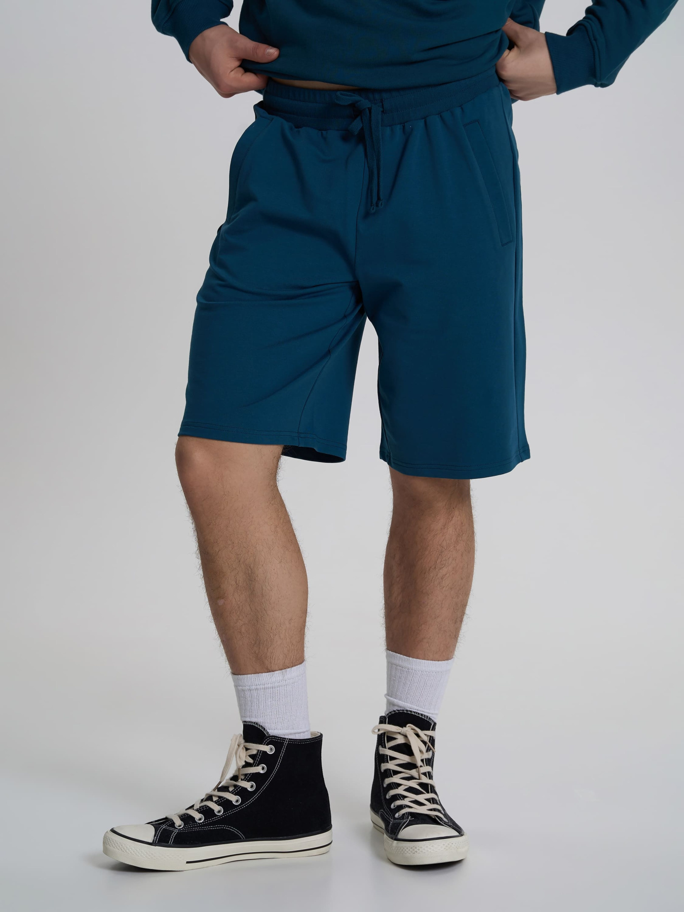 Повсякденні шорти Роза модель 200242_blue_green Фото