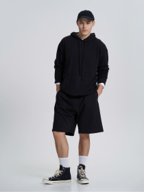 Шорти Роза модель 240625_black Фото