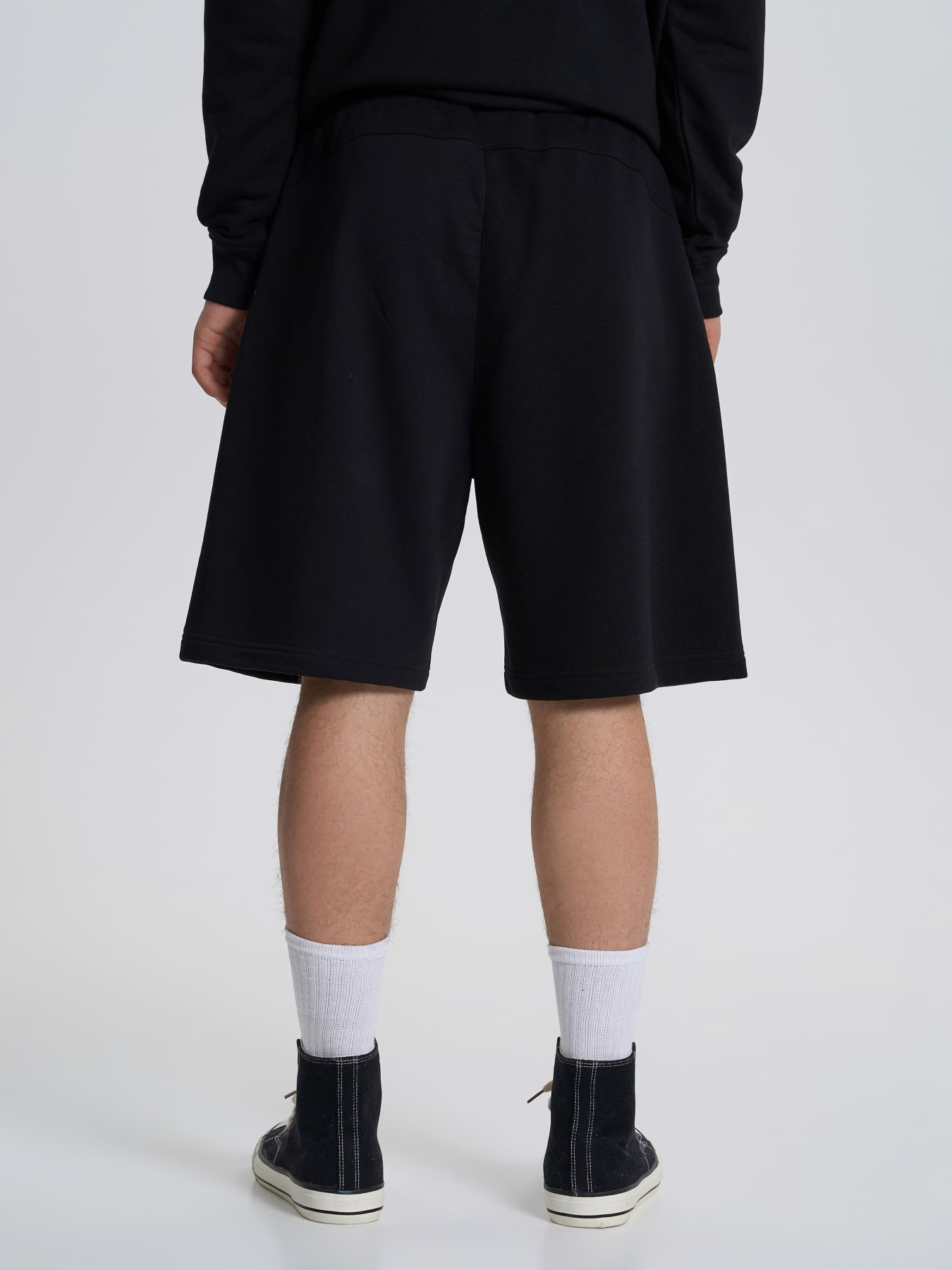 Повседневные шорты Роза модель 240625_black Фото