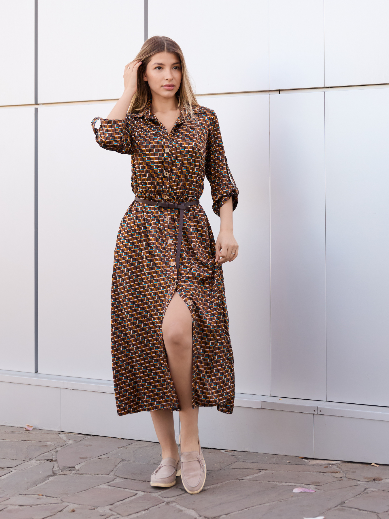 Сукні MilaNova модель Платье Ф-80 терракотовый Фото