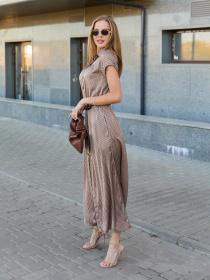 Сукні MilaNova модель Платье Ф-84 бежевый Фото