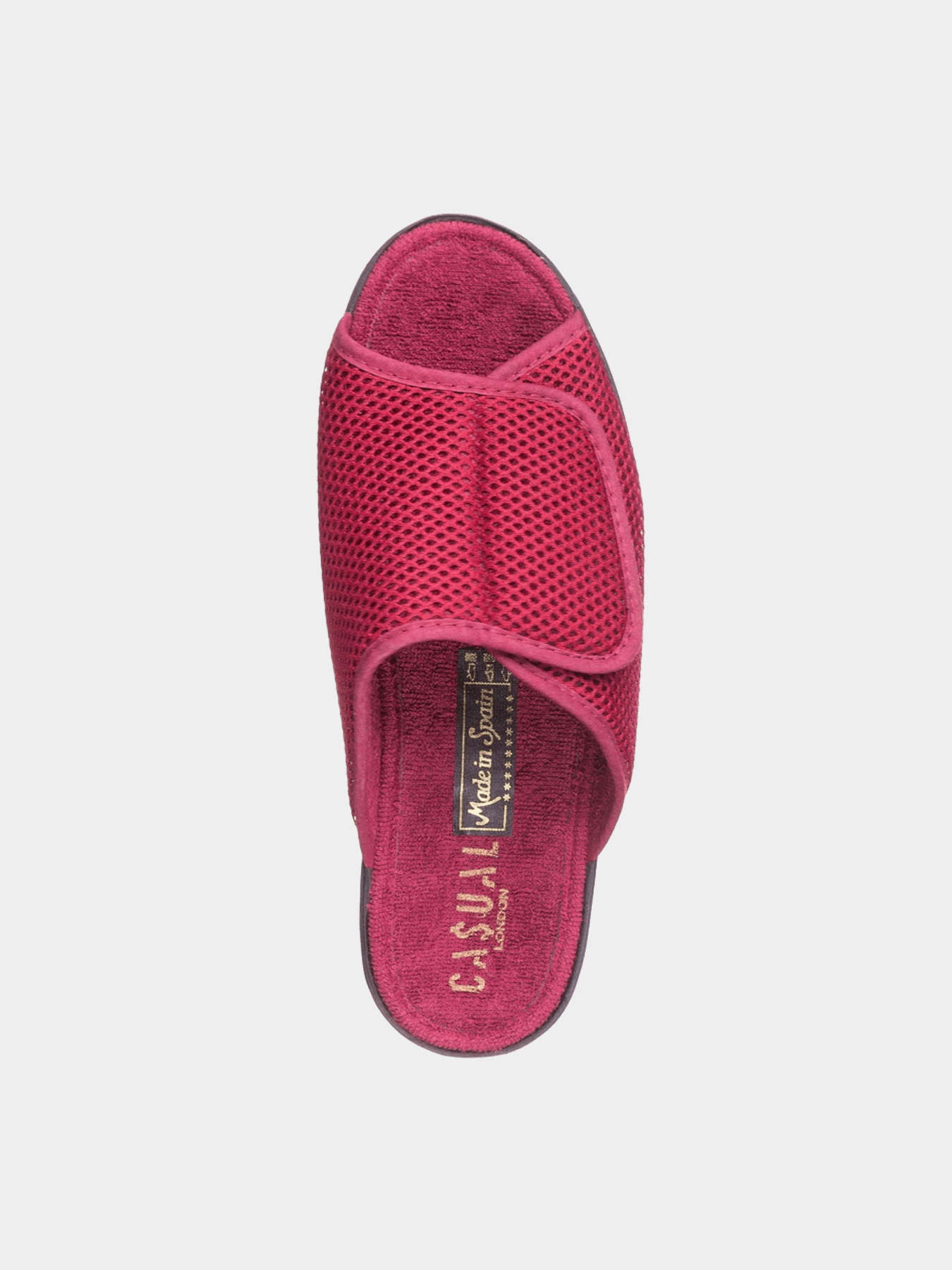 Шльопанці Casual модель Кеж-4060 bordo-ж-181 Фото