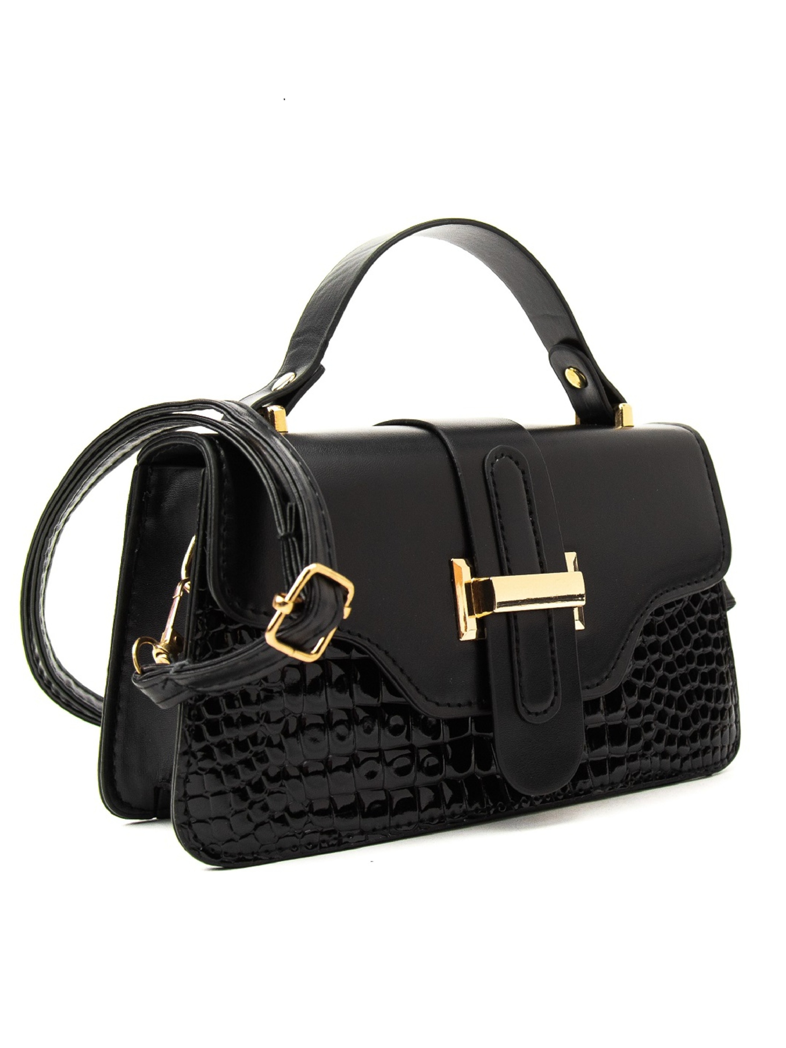 RoyalBag Крос-боді (P2-1501A) Жіноче, колір - Чорний, матеріал - Штучна шкіра