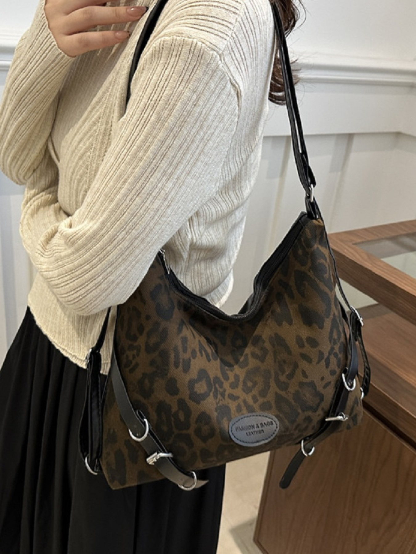 Шоппер RoyalBag модель P4-3116LB Фото