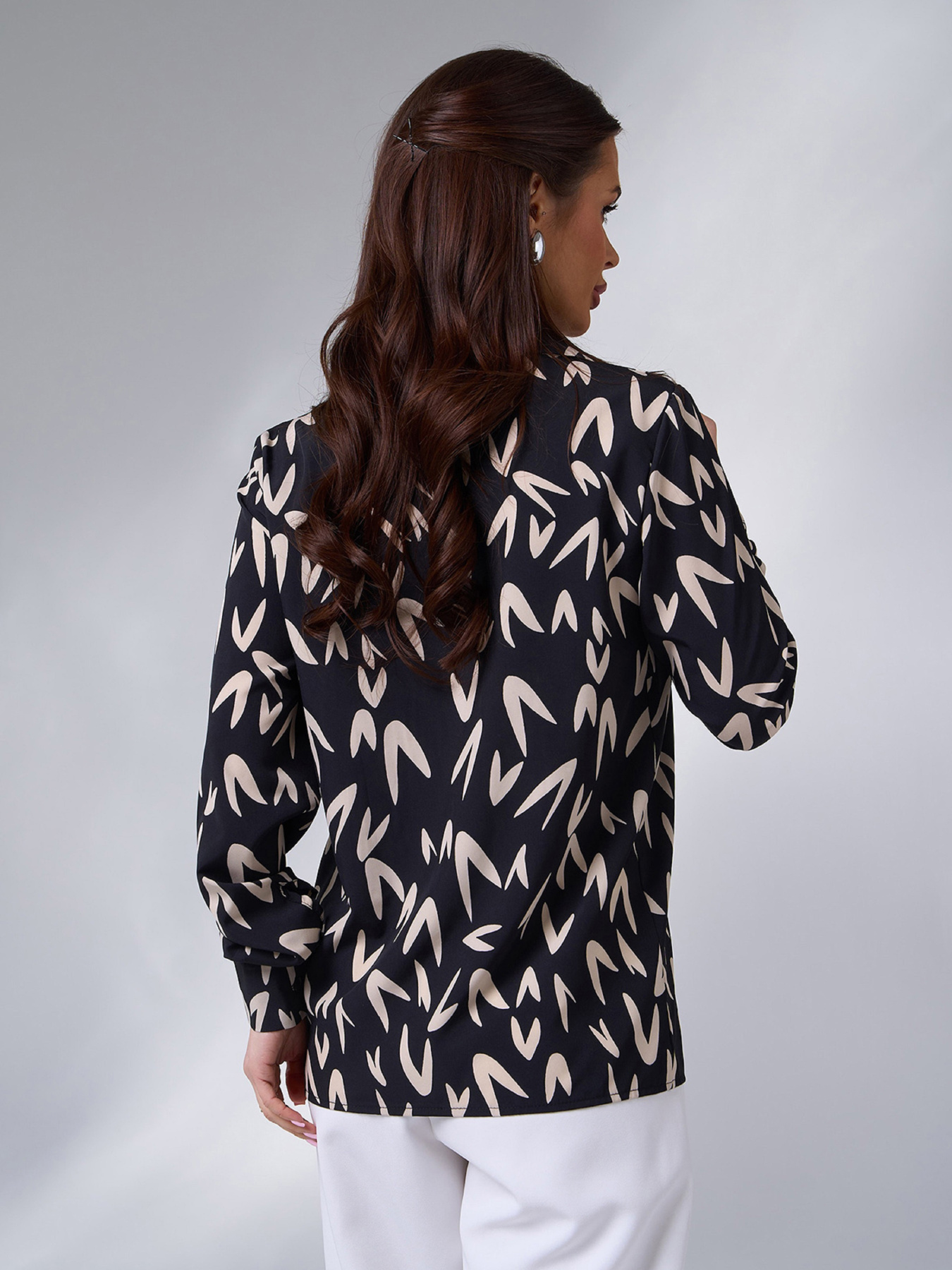 Сорочка повсякденна ISSA Plus модель 15093_черный Фото