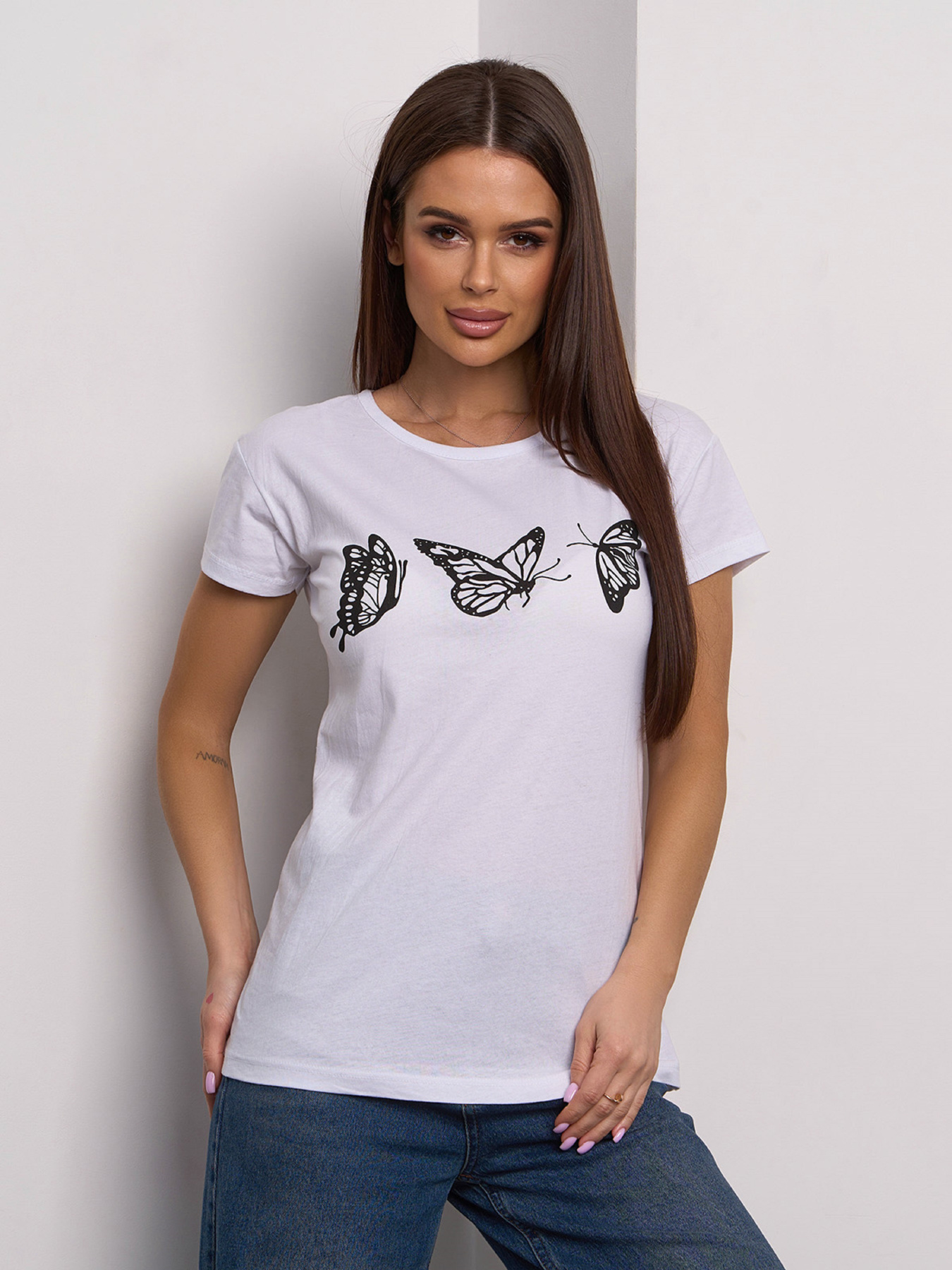 Футболка ISSA Plus модель WN20-596_белый Фото