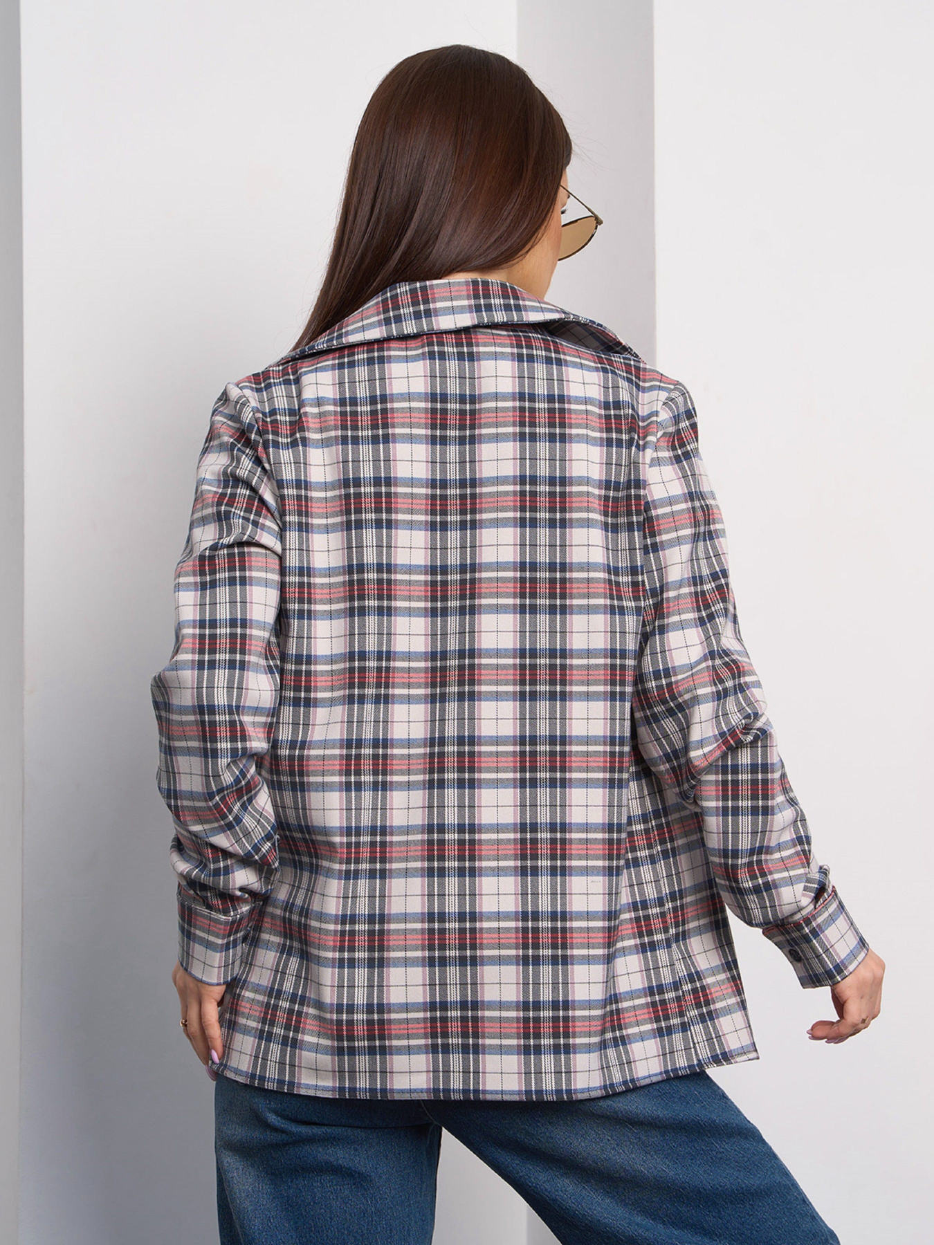 Сорочка повсякденна ISSA Plus модель 15104_мультиколор Фото