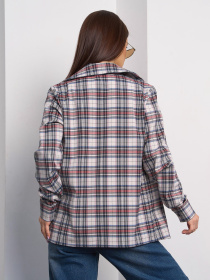 Сорочка повсякденна ISSA Plus модель 15104_мультиколор Фото