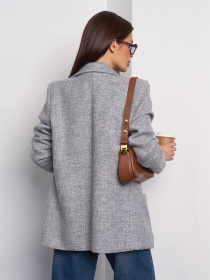 Піджак ISSA Plus модель 15107_серый Фото