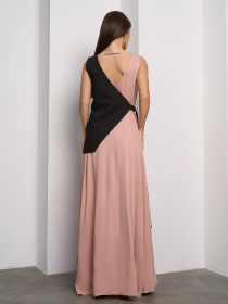 Сарафан ISSA Plus модель 14625_бежевый Фото