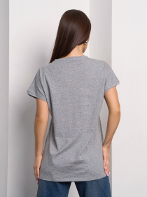 Футболка ISSA Plus модель 15097_светло_серый Фото