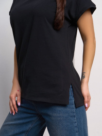 Футболка ISSA Plus модель 15097_черный Фото