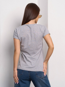 Футболка ISSA Plus модель WN20-626_серый Фото