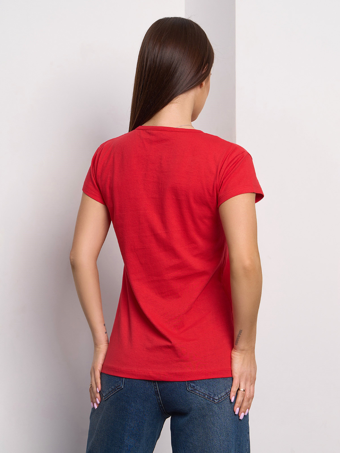 Футболка ISSA Plus модель WN20-626_красный Фото