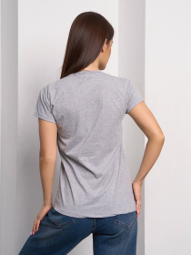 Футболка ISSA Plus модель WN20-705_серый Фото
