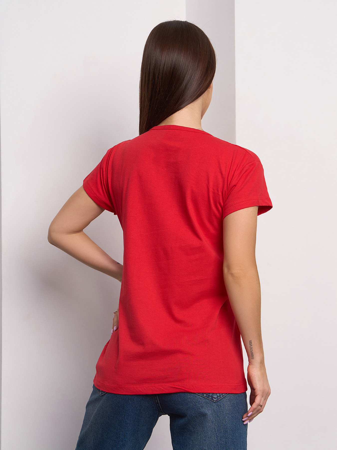 Футболка ISSA Plus модель WN20-705_красный Фото