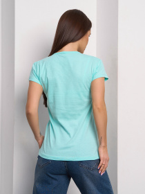 Футболка ISSA Plus модель WN20-706_мятный Фото