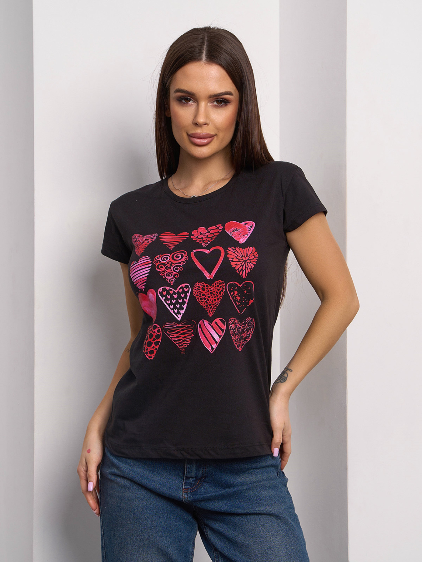 Футболка ISSA Plus модель WN20-706_черный Фото