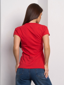 Футболка ISSA Plus модель WN20-706_красный Фото