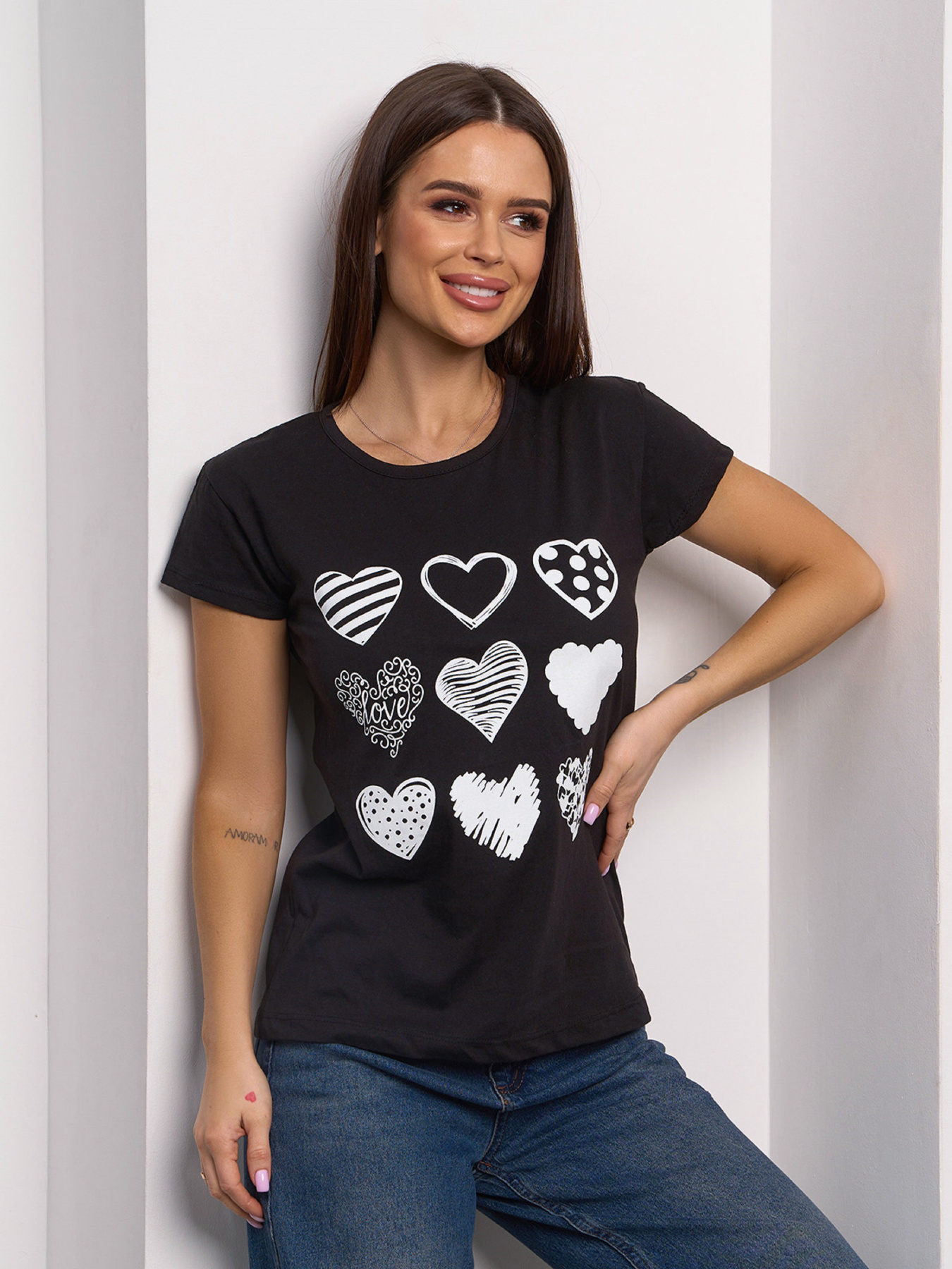 Футболка ISSA Plus модель WN20-707_черный Фото