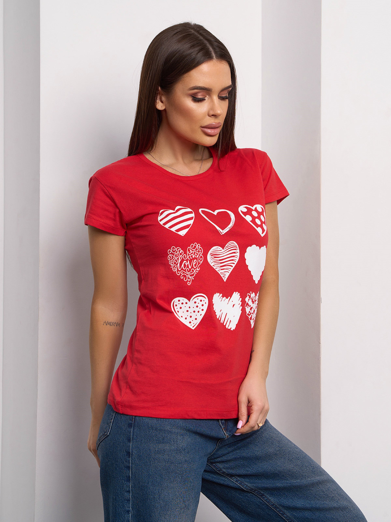 Футболка ISSA Plus модель WN20-707_красный Фото