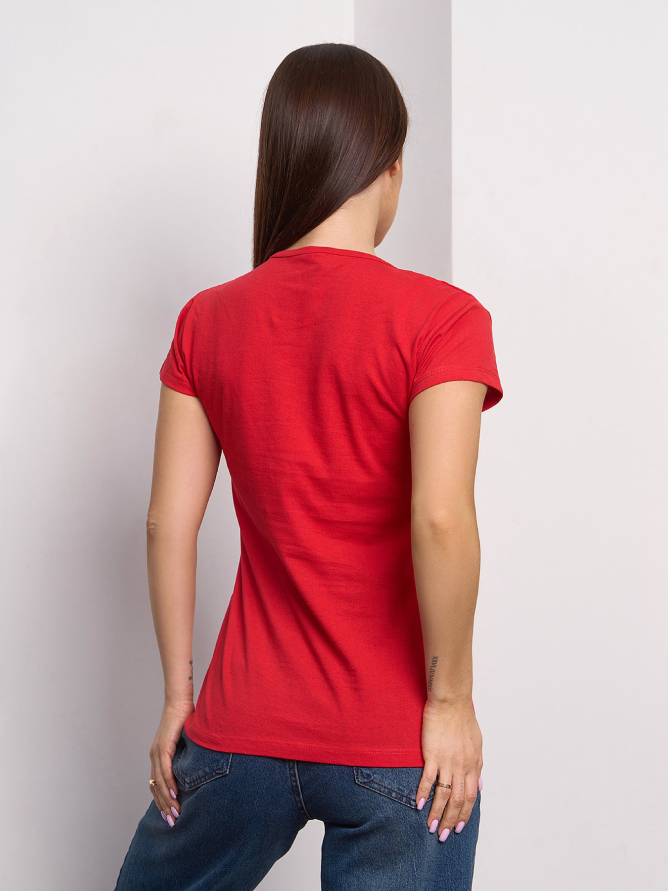 Футболка ISSA Plus модель WN20-707_красный Фото