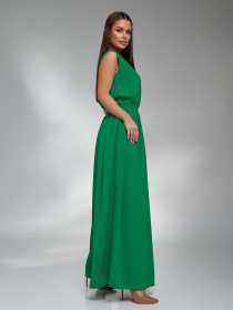 Сукня максі ISSA Plus модель 14063_зеленый Фото