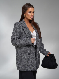 Пиджак ISSA Plus модель 15107A_серый Фото